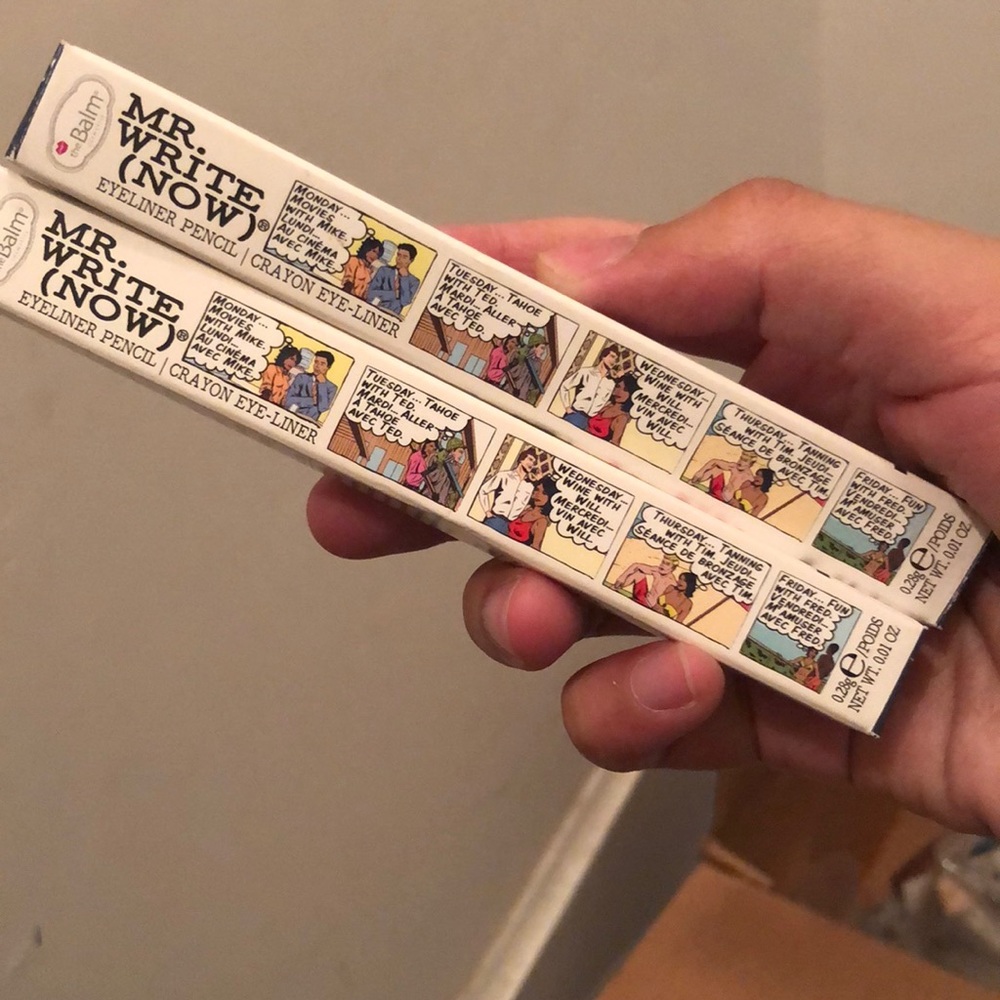 TheBalm eye liner pencil bundle. Raj B Navy. New